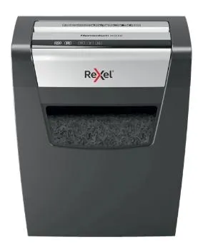 Rexel Momentum X312 Destructora de Papel Manual Corte Confeti P-3 12 Hojas 23L Gris/Plata