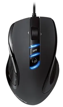 GIGABYTE M6980X ratón Juego USB tipo A Laser 5600 DPI