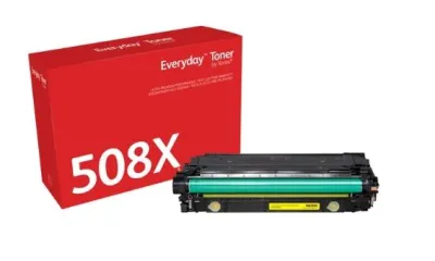 XEROX EVERYDAY TONER AMARILLO PARA HP LASERJET M553 - 508X - CF362X