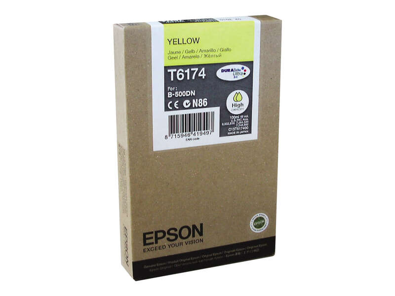 Epson T6174 Amarillo Cartucho De Tinta Original - C13T617400