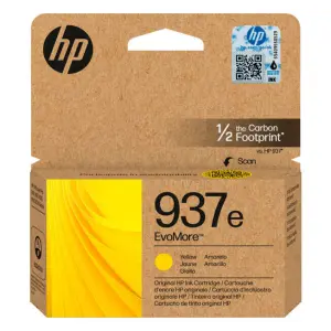 HP Tinta Amarilla OfficeJet Pro 9110, 9120, 9130, 9720, 9730 - Nº 937E XL