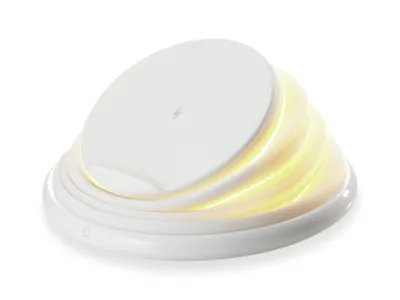 Cargador Inalambrico Conceptronic Gorgon02W Qi 10W Soporte Plegable De Silicio Color Blanco