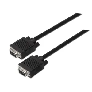 Aisens Cable SVGA HDB15 Macho a HDB15 Macho 3.0m Color Negro