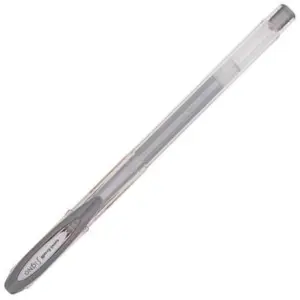 UNIBALL ROLLERBALL SIGNO NOBLE METAL UM-120NM 0.8MM PLATA CAJA 12 UD