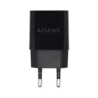 Aisens Cargador USB 10W Alta Eficiencia 5V/2A Negro
