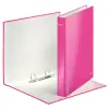 Leitz Carpeta Wow Anillas Mixtas 2X25 mm A4+ Cartón Plastificado Fucsia