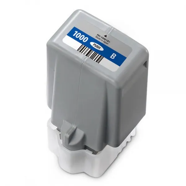 Canon Pfi1000 Blue Cartucho De Tinta Pigmentada Generico - Reemplaza Pfi1000B/0555C001