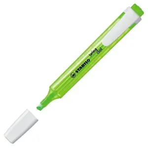 Stabilo Marcador Fluorescente Swing Cool Pastel Chispa de Lima Caja 10 Unidades