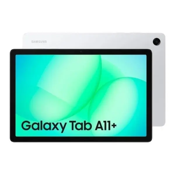 Samsung Galaxy Tab A11+ 128 GB, 11" (27,9 cm), 6 GB RAM, Wi-Fi 5, Plata