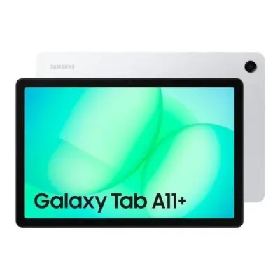 Samsung Galaxy Tab A11+ 128 GB, 11" (27,9 cm), 6 GB RAM, Wi-Fi 5, Plata