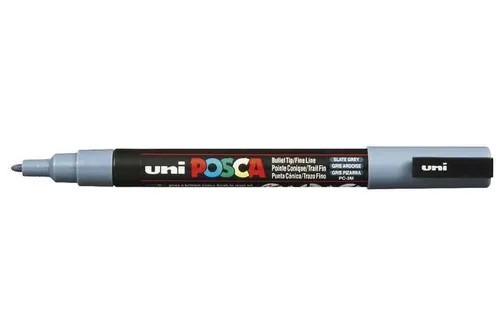 Posca Marcador PC-3M Punta Cónica 0,9 - 1,3 mm Gris Pizarra