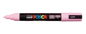 Posca Marcador PC-5M No Permanente Punta Forma De Bala 1,8 - 2,5 Mm Rosa Claro