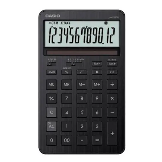 Casio Calculadora de Oficina Sobremesa 12 Dígitos Color Negro