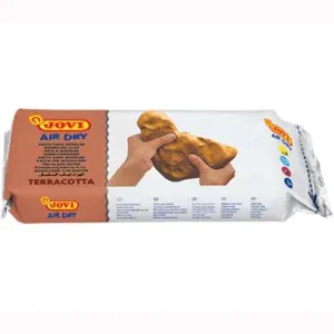 Jovi Air Dry Pasta para Modelar 1000gr - Endurecible al Aire - Color Terracota
