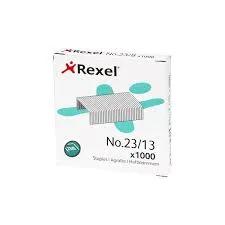 Rexel Grapas 23/13 Galvanizadas Caja De 1000