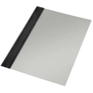 Esselte Dossier Fastener Mod 132/1 PVC Rígido 150 Micras Folio Negro - Caja 50 Unidades