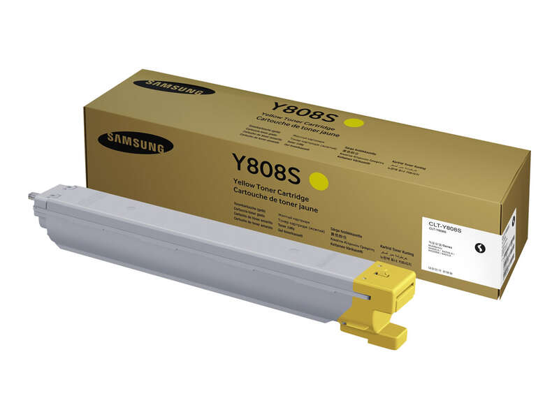 Samsung Clt-Y808S Amarillo Cartucho De Toner Original - Ss735A