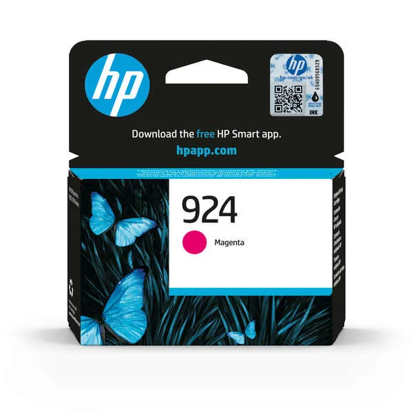 HP Tinta Magenta Nº 924 para OfficeJet/Pro 8120 y 8130 - 500 Páginas