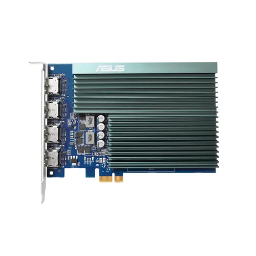 Vga Asus Gt 730 2Gb Gddr5 (4X Salidas Hdmi) Cuda 384 3840 X 2160 64Bit Sin Ventilador