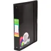 Carchivo Carpeta Anillas 4 X 40mm A4+ Con Goma PP Dune Negro