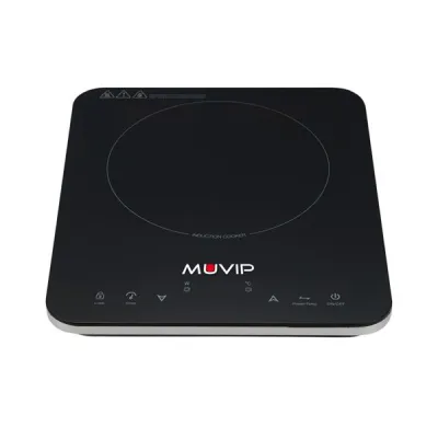 Muvip Cocina De Inducción 2000W Con 10 Niveles, Temporizador Y Control De Sobrecalentamiento