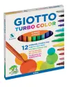 Giotto Rotuladores Turbo Color Surtidos Estuche 12 Unidades