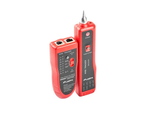 Lanberg NT-0501 Comprobador De Cables De Red Negro Y Rojo