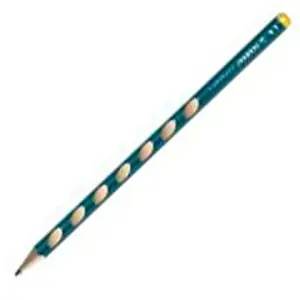 Stabilo Lápiz Grafito Easygraph S Fino Para Zurdos HB Petróleo Caja 6 Uds