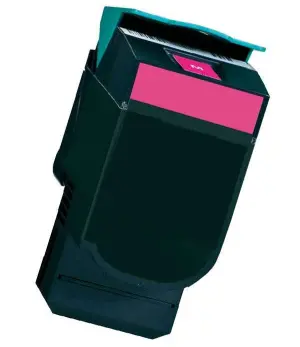 Lexmark Cartucho de Tóner Genérico Magenta CX410/CX510 - Reemplaza 80C2HM0/80C2HME/802HM