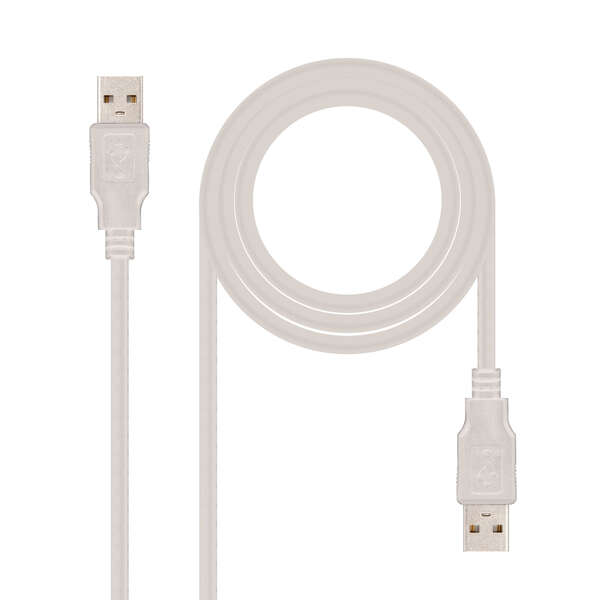Nanocable Cable Usb-A 2.0 Macho A Usb-A Macho 1M