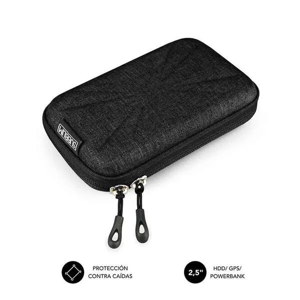 Subblim Funda HDD Compacta y Ligera con Protección Óptima - Color Negro