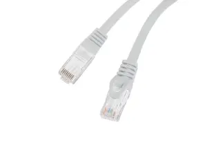 Lanberg Cable de Red Cat6 U/UTP Gris 3m PCU6-10CU-0300-S