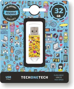 TechOneTech Memoria USB 2.0 32GB Pendrive