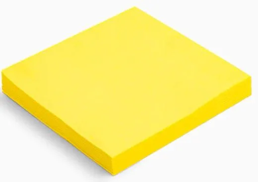 Oh Yeah Servilleta Doble Capa 33X33C Amarillo Pastel -30U-