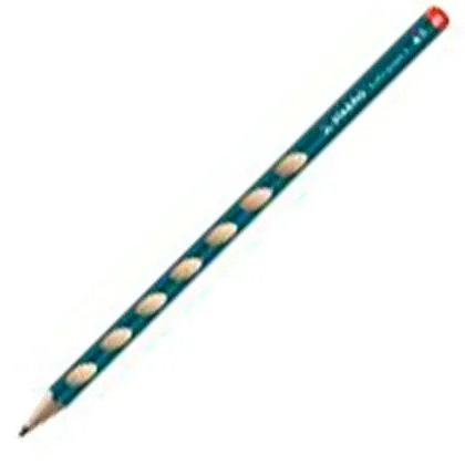 Stabilo Lápiz Grafito Easygraph S Fino Para Diestros Hb Petróleo Caja 12 Ud
