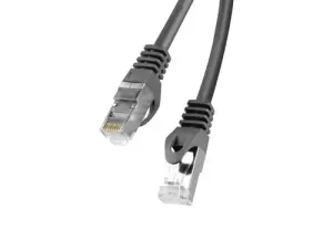 Lanberg Cable de Red Cat6 F/UTP Negro 1m