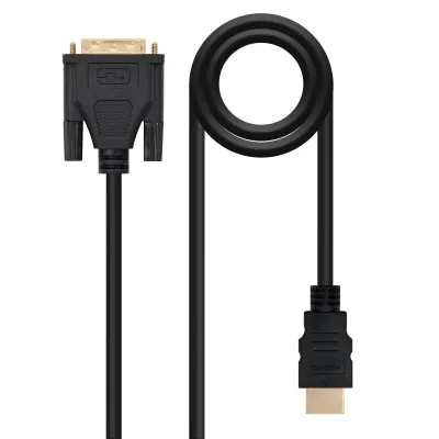 Nanocable Cable Dvi 18+1 Macho A Hdmi Macho 1.80M - Color Negro