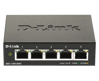 D-Link Dgs-1100-05V2 Switch 5Xgigabit Easysmart