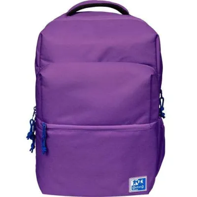 Oxford B-Ready Mochila 28L - 42x30x15cm - Bolsillo Acolchado - RPET - Color Lila