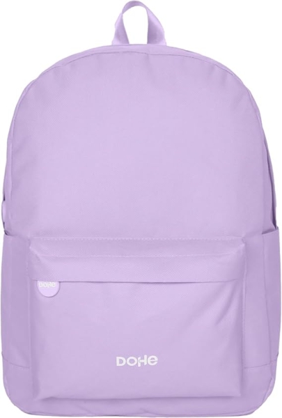 Dohe Daypack Serenity Mochila Escolar - Varios Compartimentos - Asa Superior - Tirantes Acolchados Y Ajustables - Fabricada En Poliester - Color Morado