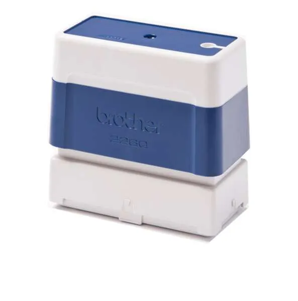 Brother Pr2260E6P Pack De 6 Monturas De Sellos Originales - 22X60Mm - Color Azul