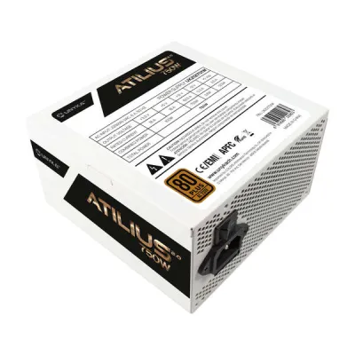 Unykach Atilius 2.0 Fuente de Alimentación 750W ATX 2.3 80 Plus Bronze APFC 120mm