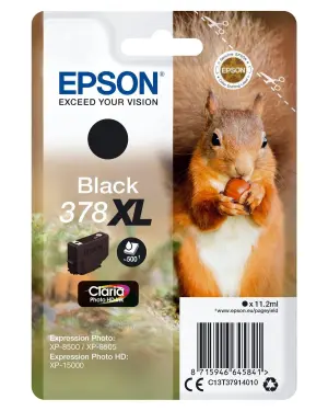 Epson 378XL Cartucho de Tinta Negro Original
