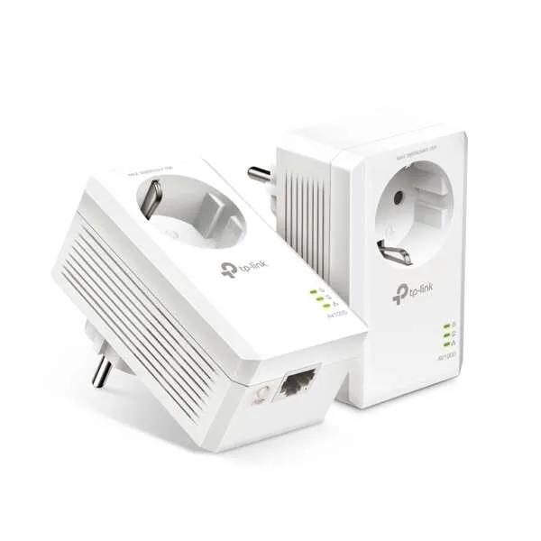 TP-LINK TL-PA7017P Kit Powerline AV1000 con Puerto Ethernet y Tecnología PLC