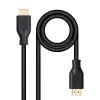 Nanocable Cable HDMI V2.0 4K@60Hz 18Gbps 2m Color Negro