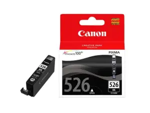 Canon Tinta Negra CLI 526BK para Impresoras IP 4850/4950, IX 6550, MG 5150/5250/5350/6150/6250/8150/8250, MX 715/885/895
