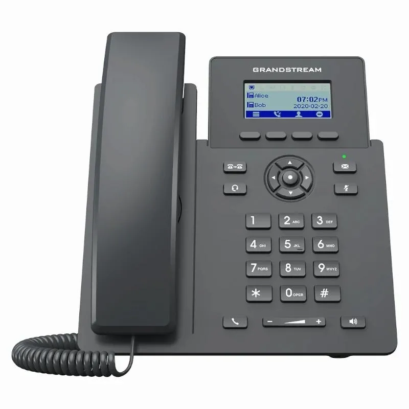 Grandstream GRP2601P IP Phone, 2 Líneas, 2 Puertos 10/100 PoE
