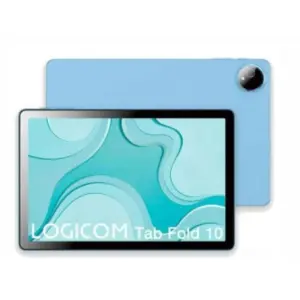 Logicom Tablet Fold 10.1" 6GB RAM 128GB Almacenamiento Azul