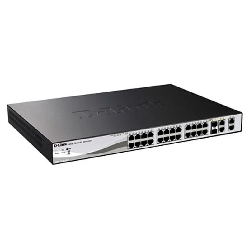 D-Link Dgs-1210-28P/E Switch 24Xgb Poe 4Xsfp Combo
