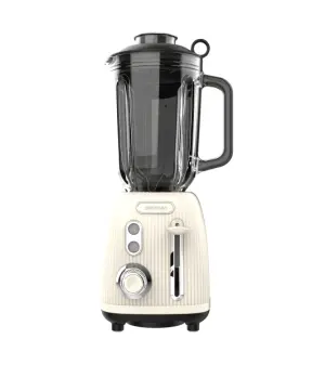 Cecotec Power Black Titanium Batidora de Vaso 1200W 1.5L Beige con Función Pulse